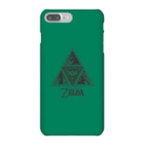 Image of Nintendo The Legend Of Zelda Triforce Phone Case - iPhone 7 Plus - Snap Case - Matte