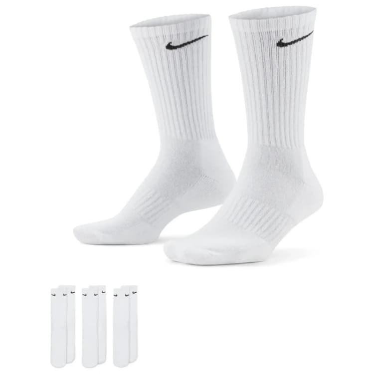 Image of Socks Nike everyday cushioned Blanc Unisex 34/38