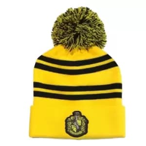 Image of Harry Potter Hufflepuff Beanie (One Size) (Yellow/Black)