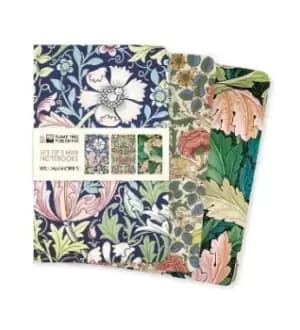 Image of William Morris Set of 3 Mini Notebooks by Flame Tree Studio