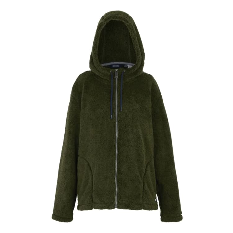 Image of Womens Full Zip Hoodie Regatta Orielle Vert Female 42