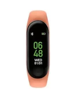 Image of Tikkers Activity Tracker Kids Watch Digital Dial Pink Silicone Strap , One Colour