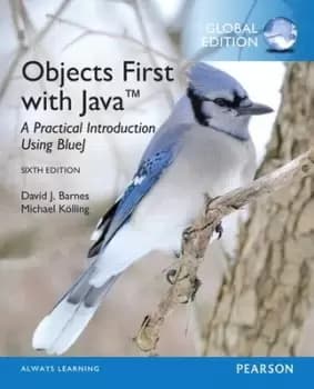 Image of Objects first with Java by David J Barnes