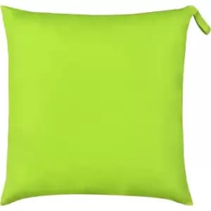 Image of Furn Plain Outdoor Cushion Cover (One Size) (Lime)