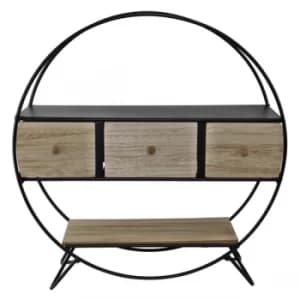 Image of Free Standing Storage Unit with Shelves & Drawers