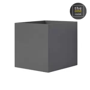 Image of Kub LED 1 Light Indoor Wall Light Grey
