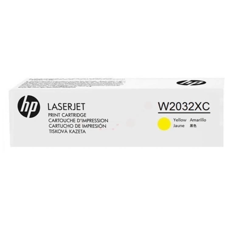 Image of HP W2032XC/415X Toner cartridge yellow Contract. 6K pages ISO/IEC 1979