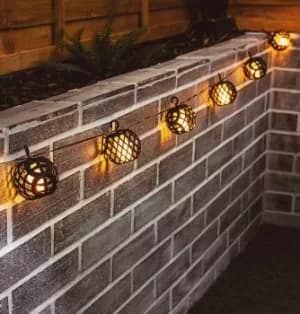 Image of Solalite LED String Light Solar Dancing Flame