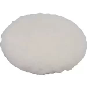 Image of Kennedy 225mm (9") Merino Sheepskin Bonnet Tie on - White