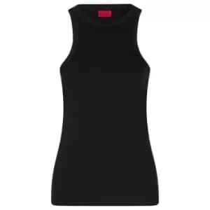 Image of Boss Boss Ribbed Classic Tank Top Ladies - Black