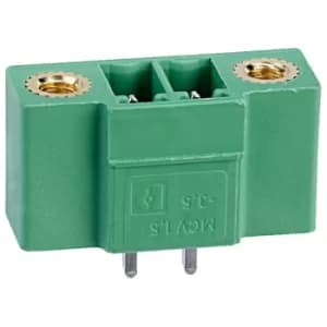 Image of Phoenix Contact 1843224 MCV 1,5/ 2-GF-3,5 2 Way Terminal Block Hea...