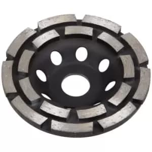Image of Sealey WDTCUP125 Concrete Grinding Head Double Row Ø125mm