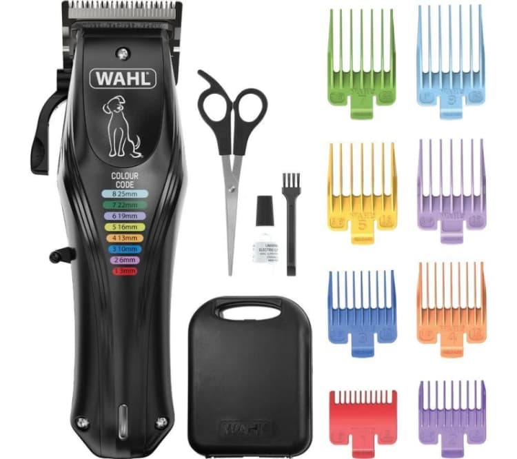 Image of WAHL Colour Pro Cordless Pet Hair Clipper - Black 5037127029541