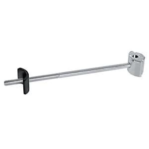 Image of Zipbolt 164mm Worktop Connectors Inc 5mm Hex Driver Bit - Pack of 3