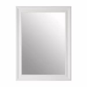 Image of Interiors by PH Premier Housewares Wall Mirror - White Finish