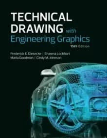 Image of Technical Drawing with Engineering Graphics