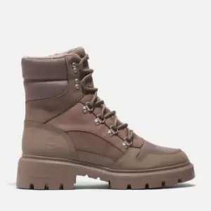Image of Timberland Cortina Valley Waterproof Warm Lined Boot For Her In Beige Beige, Size 3.5