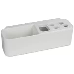 Image of Multi-Compartment Toothbrush Holder Long Pukkr