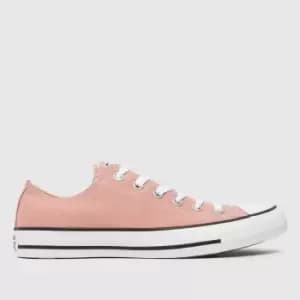 Image of Converse Pink Ctas Ox Trainers