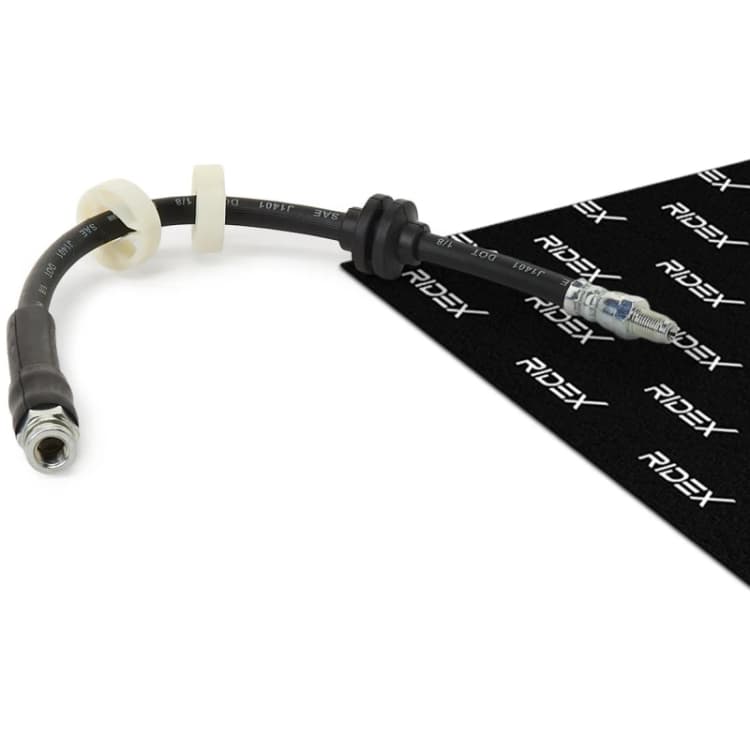 Image of RIDEX 83B0192 Brake Hose Front Axle Right Brake Hose (83)