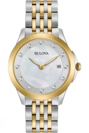 Image of Ladies Bulova Diamond Gallery Diamond Watch 98S161