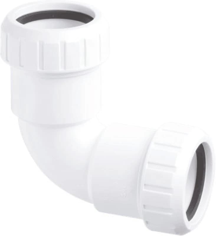 Image of McAlpine T4L 1.5" 90° Surefit Bend White