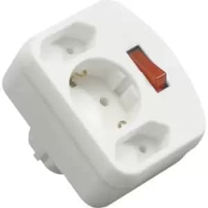 Image of REV 00135101 Socket splitter White