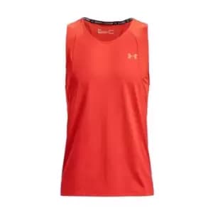 Image of Under Armour Run 200 Singlet Mens - Orange