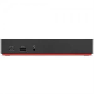 Image of Lenovo 40AS0090CH Wired USB 3.2 Gen 1 (3.1 Gen 1) Type-C Black Notebook Dock/Port Replicator