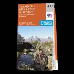 Image of Map of Torridon - Beinn Eighe & Liathach
