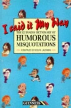 Image of I Said It My Way by Colin Jarman Paperback