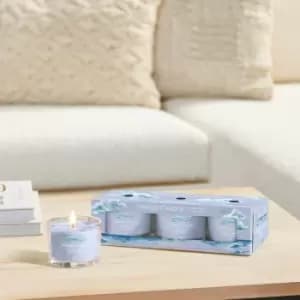Image of Yankee Candle 3 Pack Filled Votive Ocean Air 340g