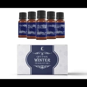 Image of Mystic Moments Winter Fragrant Oils Gift Starter Pack