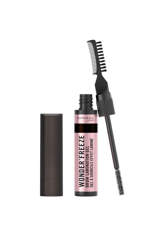 Image of Rimmel Wonder'Freeze Brow Lamination Gel 6g (Various Shades) - 004 Deep Brown