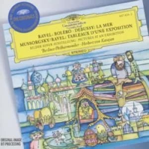 Image of Mussorgsky Bilder Einer Austellung/Ravel Bolero/ by Claude Debussy CD Album
