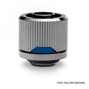 Image of EK Water Blocks EK-Torque STC 10/16mm Soft Tubing Compression Fitting - Black Nickel
