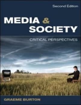 Image of Media and Society by Graeme Burton Paperback