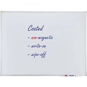 Image of Franken Wall Mountable Non Magnetic Whiteboard Melamine Valueline 180 x 120 cm
