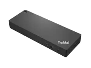 Image of ThinkPad Universal Thunderbolt 4 - Wired - Thunderbolt 4 - 3.5mm - Black - cULus - FCC - ICES - NOM - DC