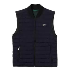 Image of Lacoste Padded Gilet - Blue