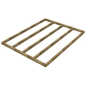 Image of Forest Garden Shed Base - 8ft x 6 ft