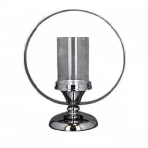 Image of Stainless Steel Candle Holder Silver 35cm