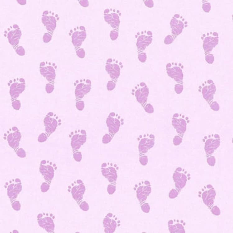 Image of A.S. Creation As Creation Little Stars Pink Baby Feet Wallpaper Toyroom Nursery Paste The Wall