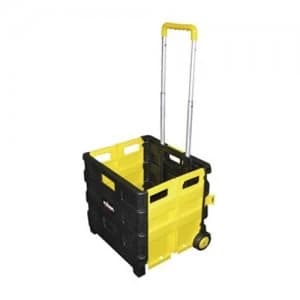 Image of Rolson Folding Boot Cart with Wheels - 25KG