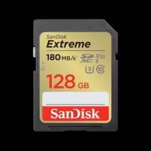 Image of SanDisk Extreme SDXC UHS-I - 128GB - SDSDXVA-128G-GNCIN
