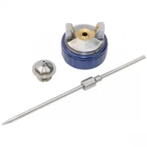 Image of Draper 13843 Nozzle 1.4mm Needle & Cap Set For Draper Spray Guns 0...