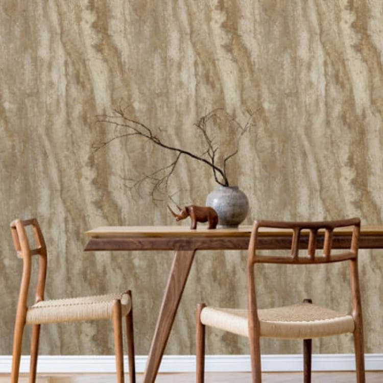 Image of A81703 Stone Facade Bronze Wallpaper By Grandeco