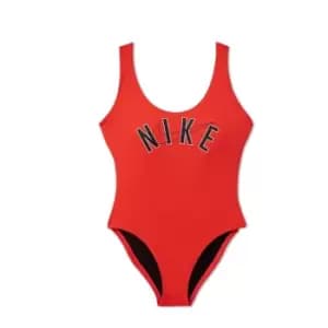 Image of Nike U-back One Piece Womens - Red