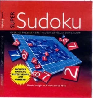 Image of Super Sudoku by Martin Wright and Mohammed Miah Paperback