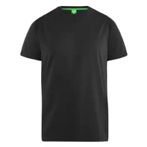 Image of Duke Mens Signature-1 V-Neck T-Shirt (L) (Black)